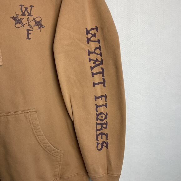 Independent Trading Wyatt Flores Mens Fleece Lined Pullover Hoodie Large SS4500P - Picture 3 of 13